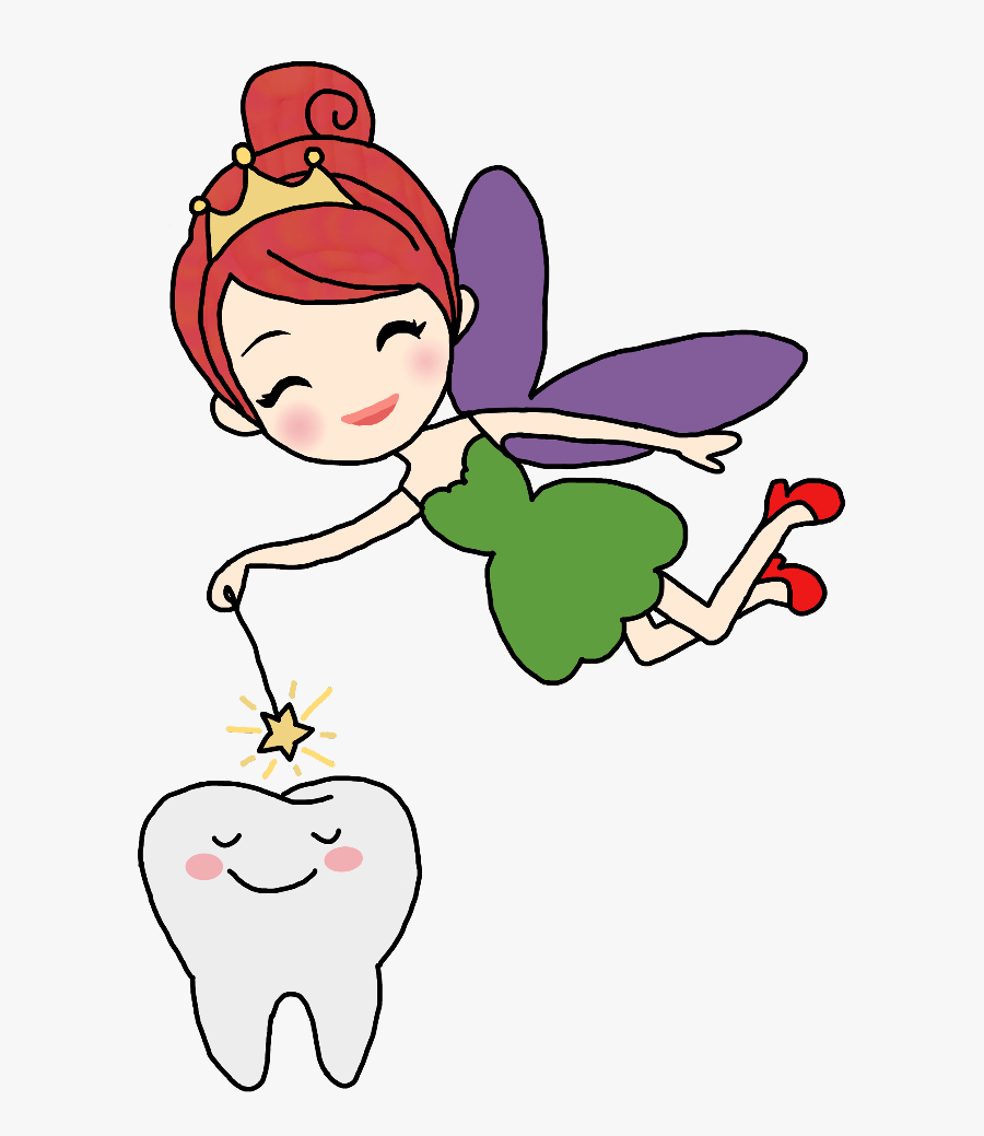 #toothfairy #wand #magic #kids #cartoon #tooth #star - Зубная Фея Пнг, Transparent Clipart