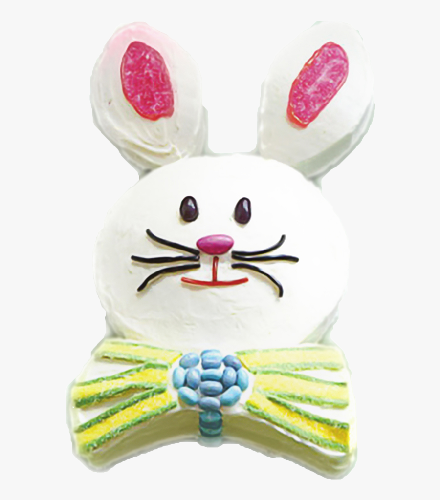 Transparent Easter Bunny Ears Png - Bow Tie Easter Cake, Transparent Clipart