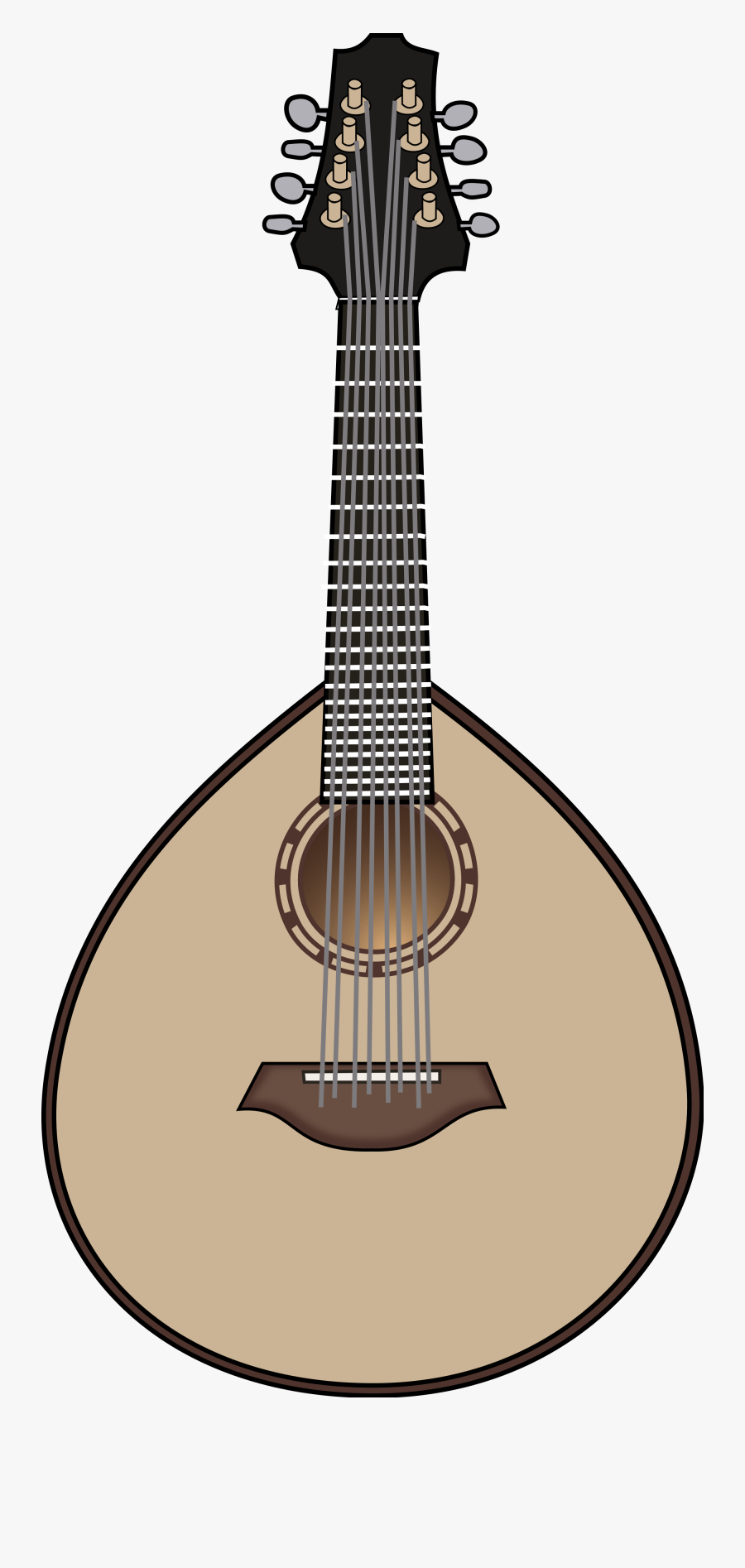 Lute Instrument Music String Png Image - Lute Clipart, Transparent Clipart