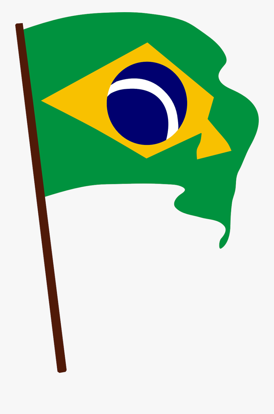 Bandeira Do Brasil Desenho, Transparent Clipart