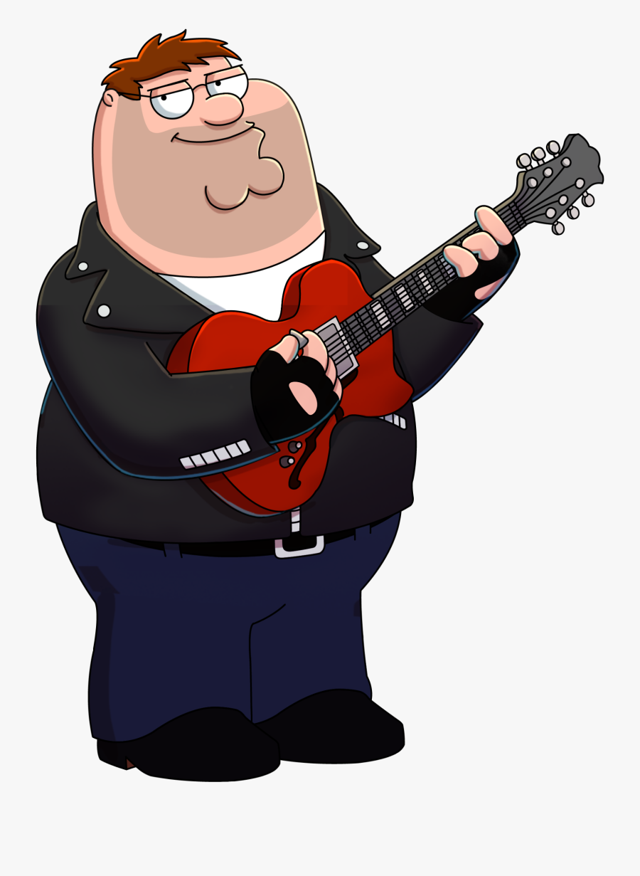 Peterpalooza How Do I - Family Guy Peter Griffin Guitar, Transparent Clipart