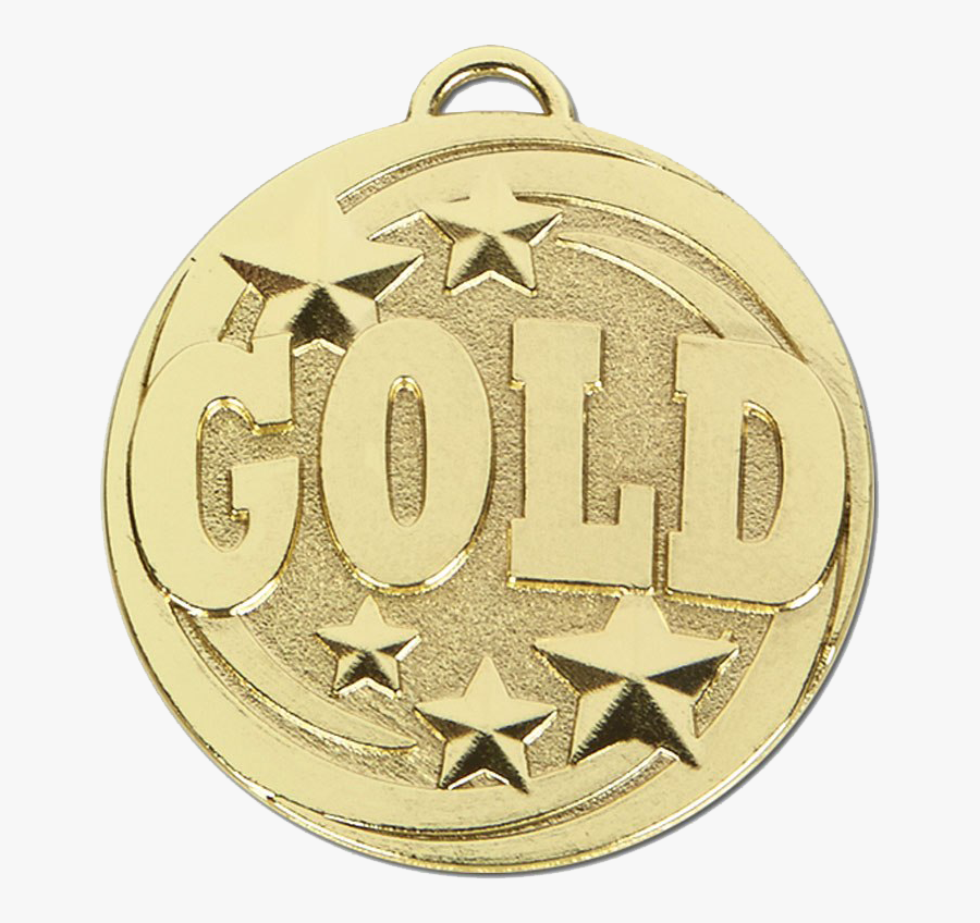 Gold Medal, Transparent Clipart
