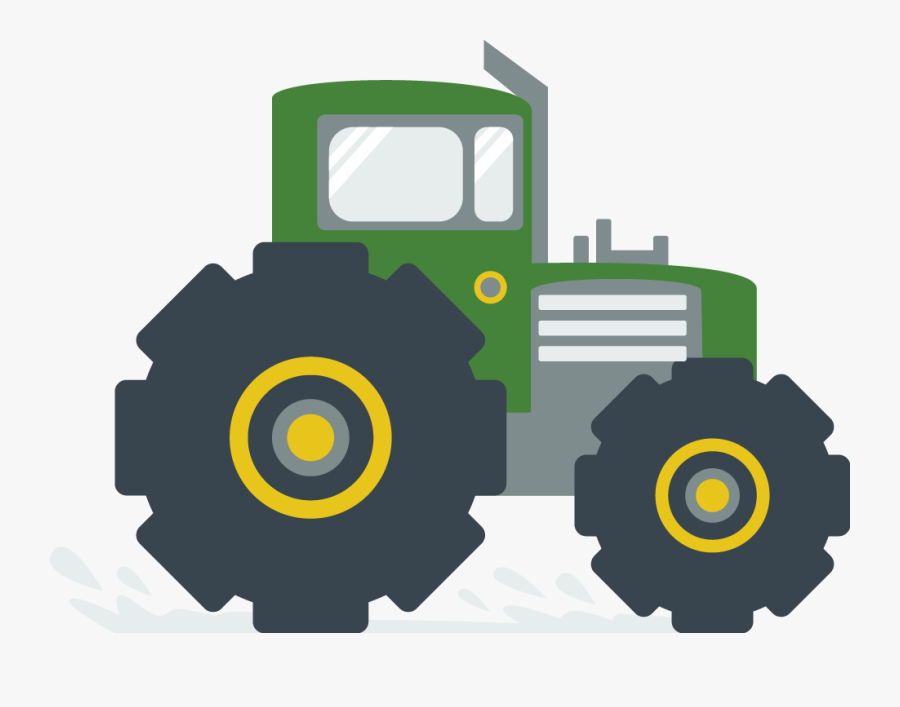 Hurst Farm Supply - Transparent Tractor Icon, Transparent Clipart