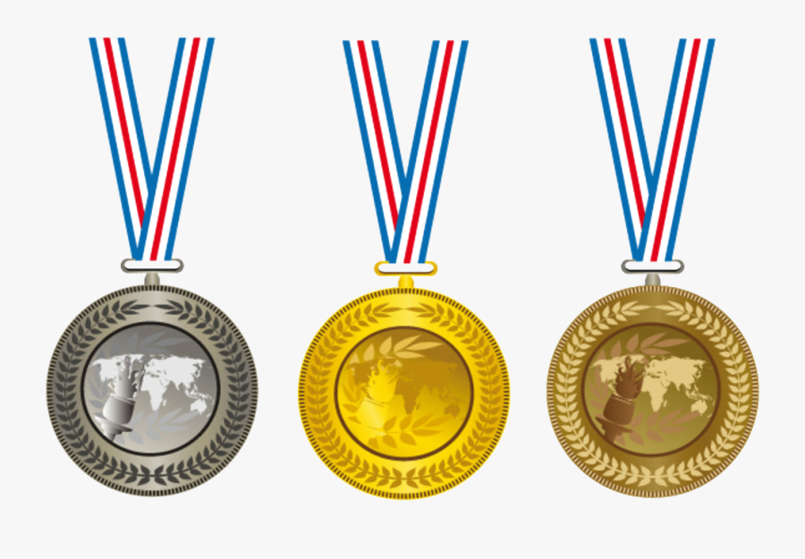 Gold Medal Olympic Medal Clip Art - Olympic Medals Png, Transparent Clipart