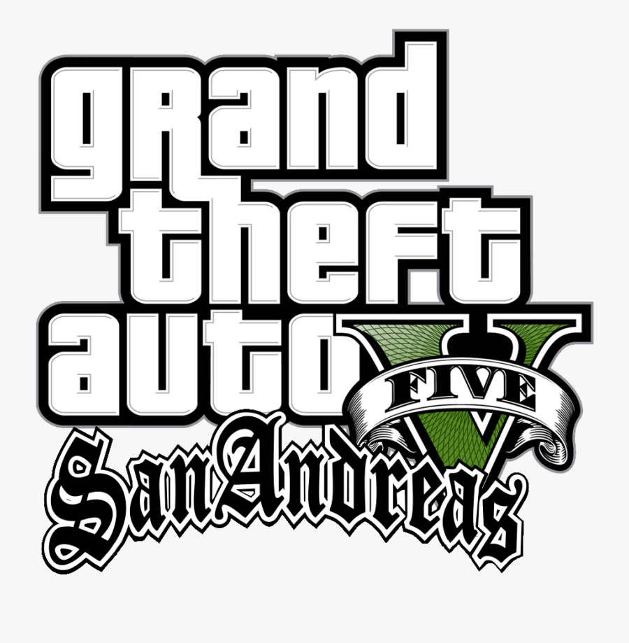 Grand Theft Auto V Gta Clipart - Gta V San Andreas Logo, Transparent Clipart