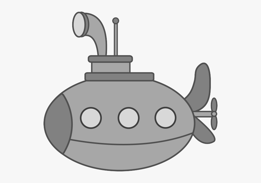 Transparent Sandcastle Clipart - Submarine Clipart, Transparent Clipart