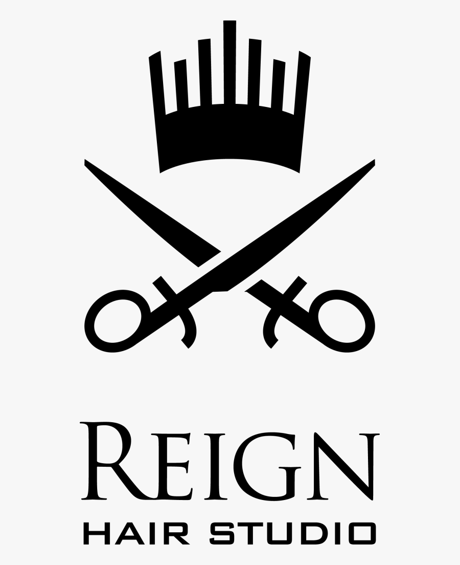 Home Reign Logo - Barbing Salon Logo, Transparent Clipart