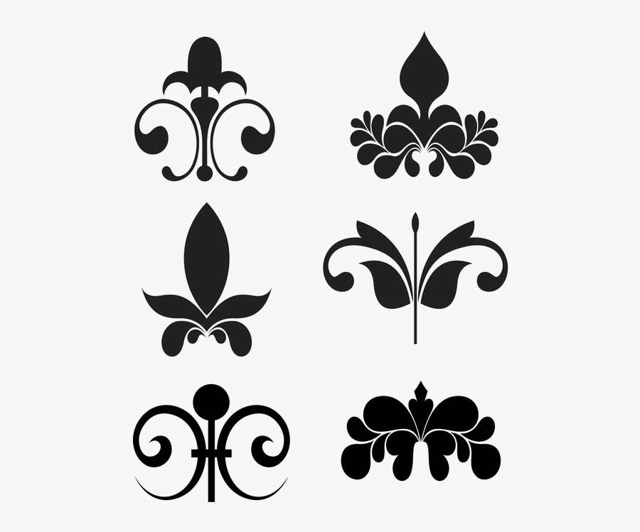 Clipart Floral Designs Border, Transparent Clipart