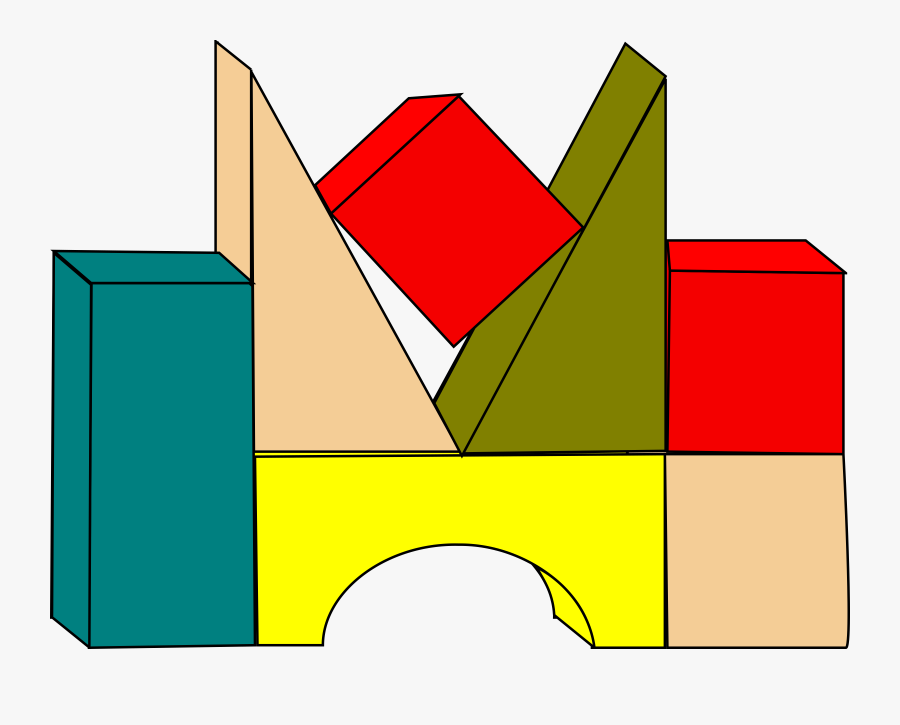 Building Blocks Clip Art Building Blocks, Transparent Clipart