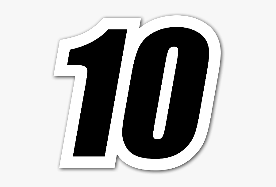 10 Number Png Clipart - Number 10 Png, Transparent Clipart