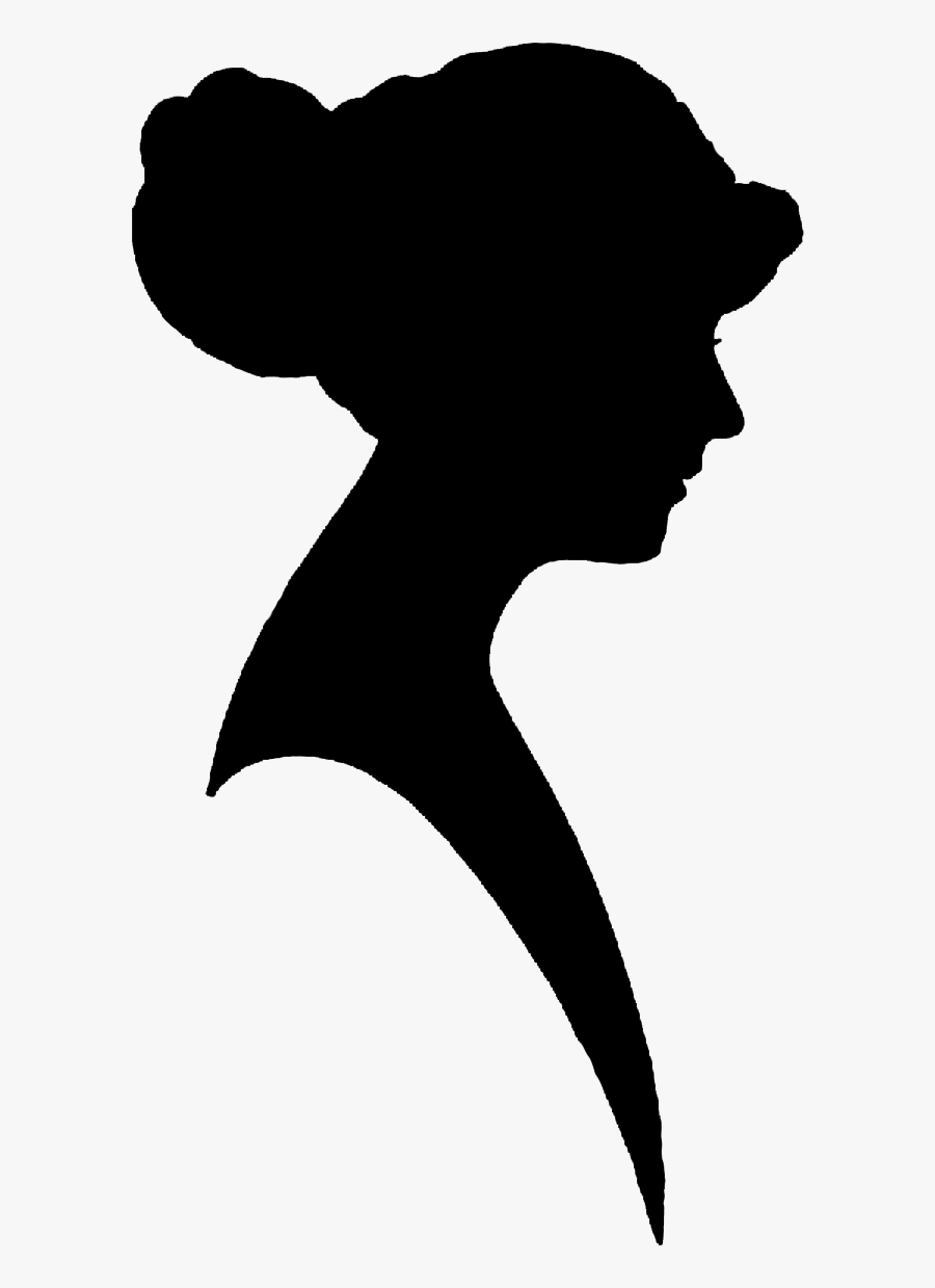 Victorian Silhouette Clipart - Victorian Woman Silhouette Png, Transparent Clipart