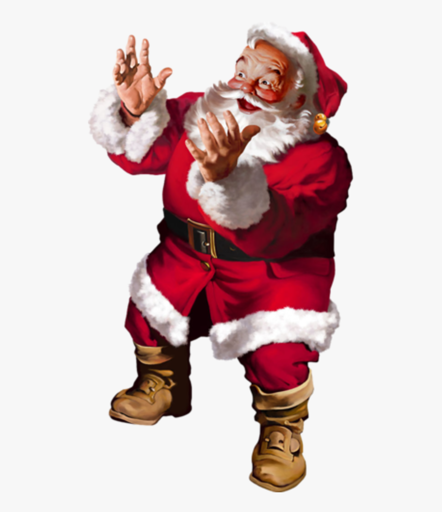 Coca Cola Santa Png, Transparent Clipart