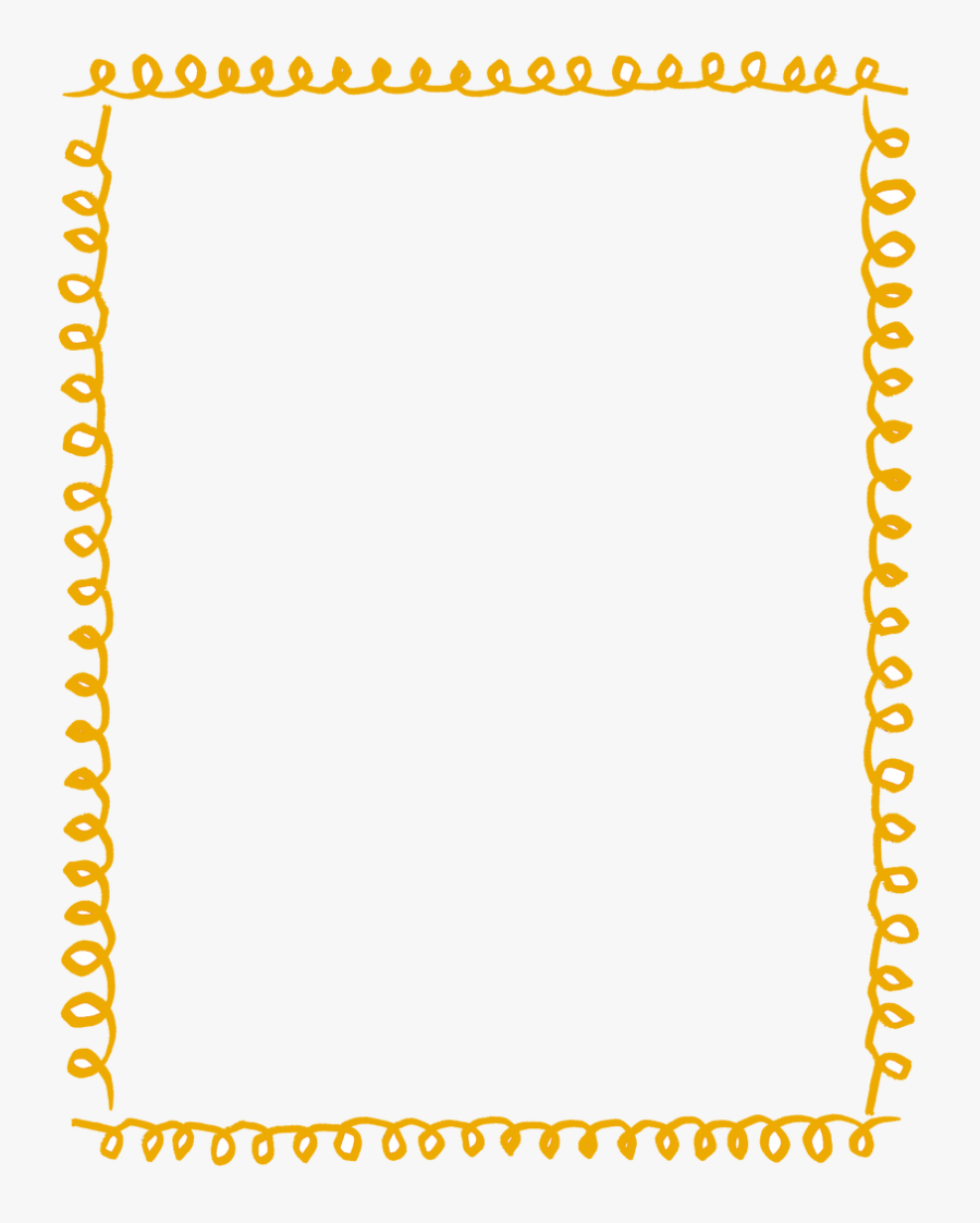 Transparent Halloween Borders Png - Cute Border Clipart Png, Transparent Clipart