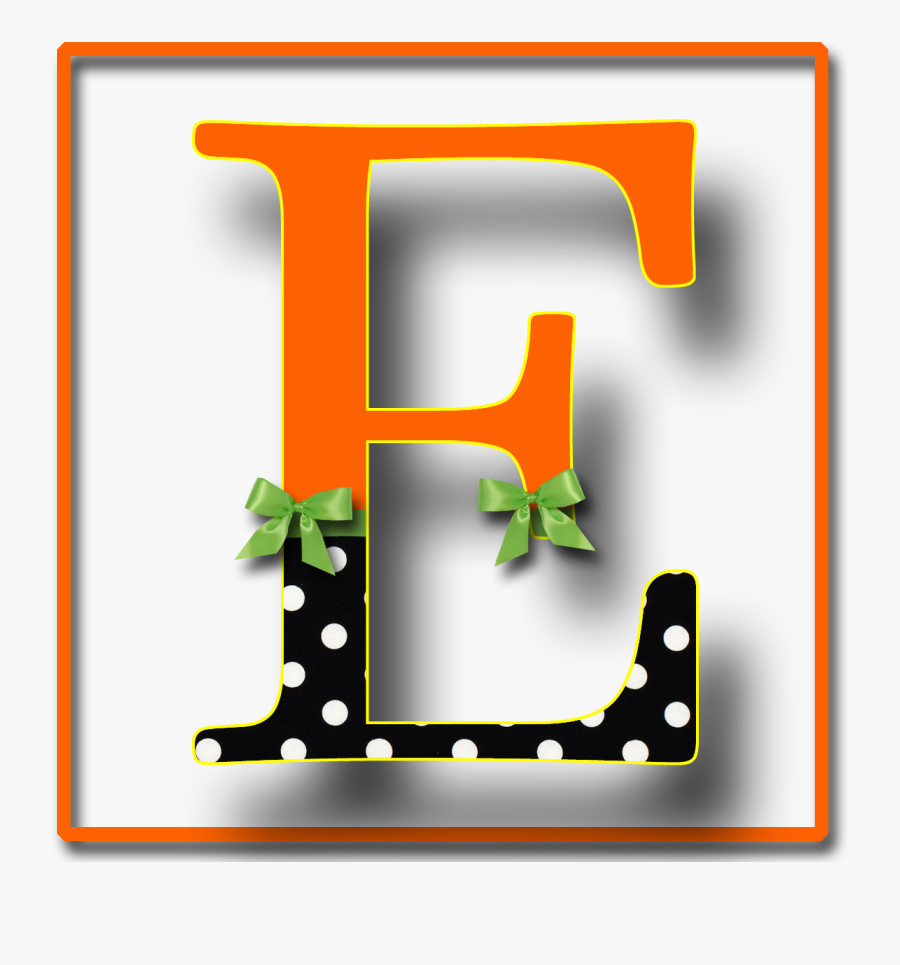 "halloween Polka - Alphabet Halloween Letter Font, Transparent Clipart