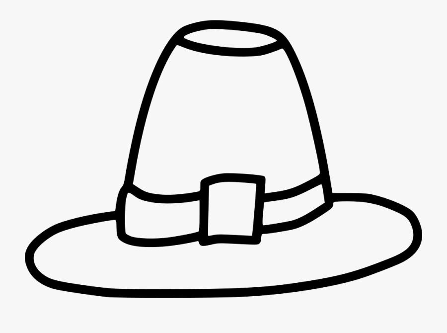 Pilgrim Hat Tradition Cap - Pilgrim's Hat, Transparent Clipart