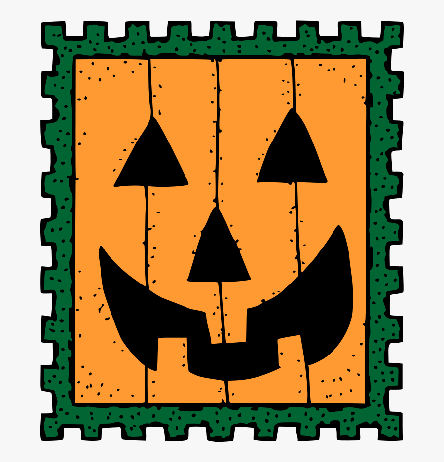 Stamp - Clipart - Halloween Stamp Clipart, Transparent Clipart