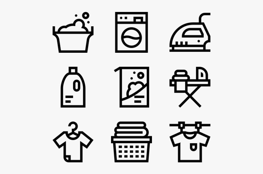 Laundry - Free Icon Hand Wash, Transparent Clipart