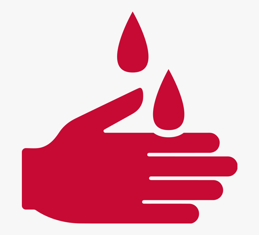 Medical Office Cleaning - Händedesinfektion Symbol, Transparent Clipart