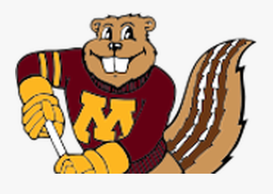 Football Clipart Michigan Wolverines - Minnesota Golden Gophers Hockey Logo, Transparent Clipart