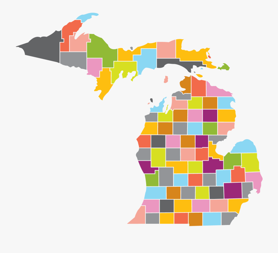1 Michigan Creative Copy - State Of Michigan, Transparent Clipart