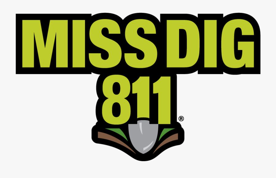Miss Dig 811 Logo, Transparent Clipart