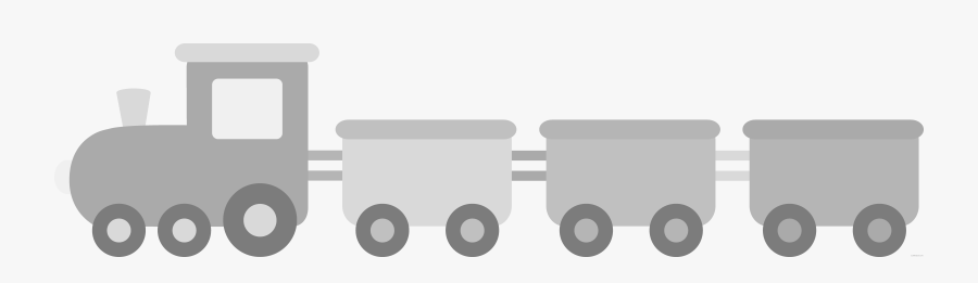 Train Cars Clipart - Baby Toy Train Drawing, Transparent Clipart