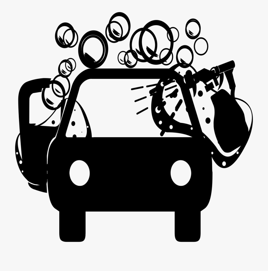 Standard Car Wash Svg Png Icon Free Download - Car Wash Black Logo Png, Transparent Clipart