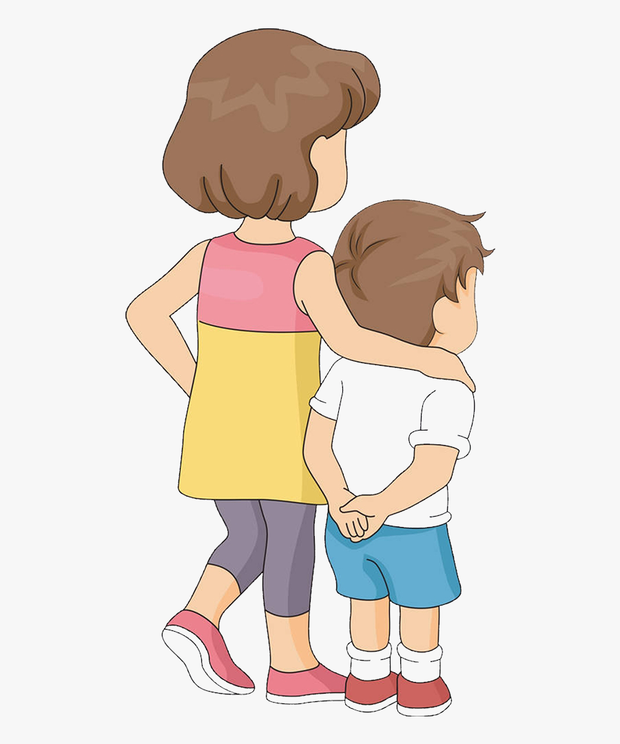 Good Clipart Friendship Love - Brother And Elder Sister , Free ...