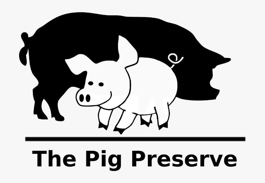 The Pig Preserve - Cog Hill Farm, Transparent Clipart
