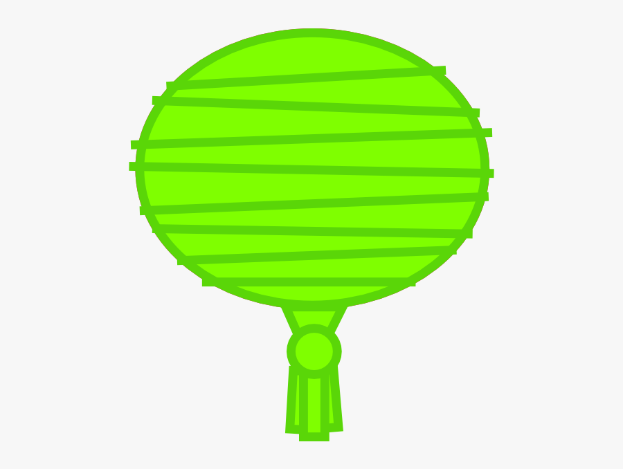 Transparent Green Lantern Clipart - Paper Lantern Transparent Vector Free, Transparent Clipart