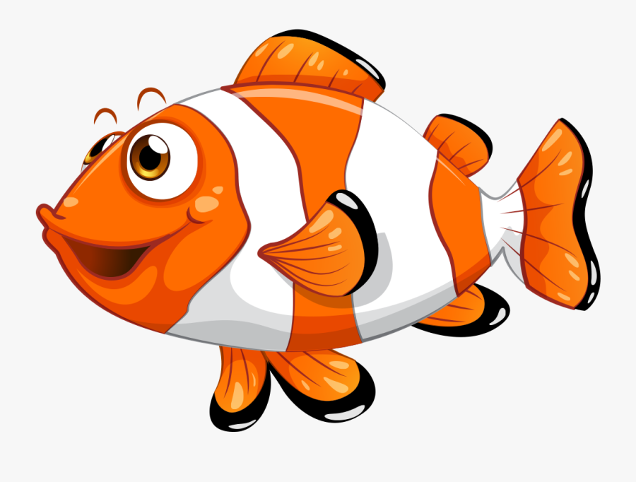 Transparent Clown Fish Clipart - Nemo Clip Art, Transparent Clipart