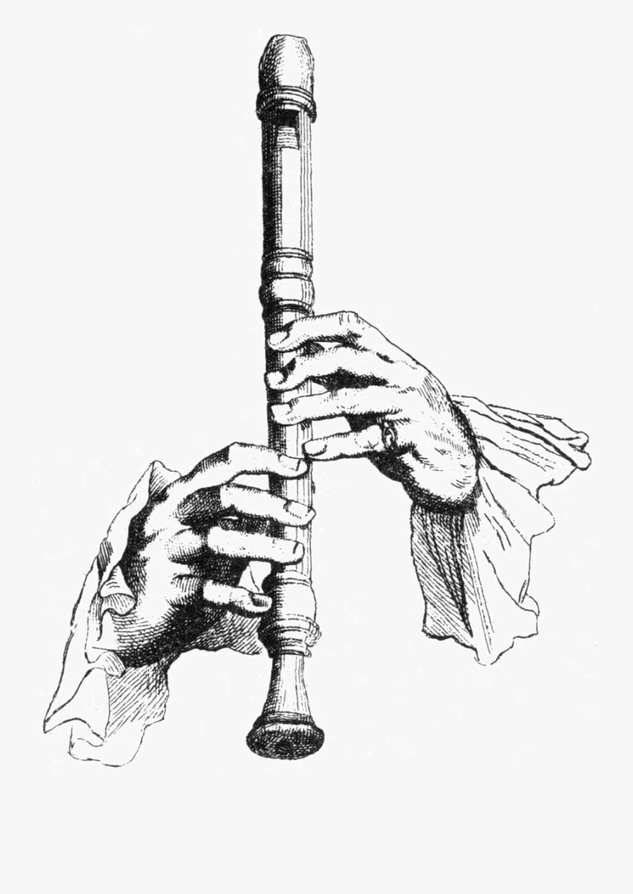 6 Duos Très Faciles Clipart The Recorder Musical Instruments - Flute A Bec, Transparent Clipart