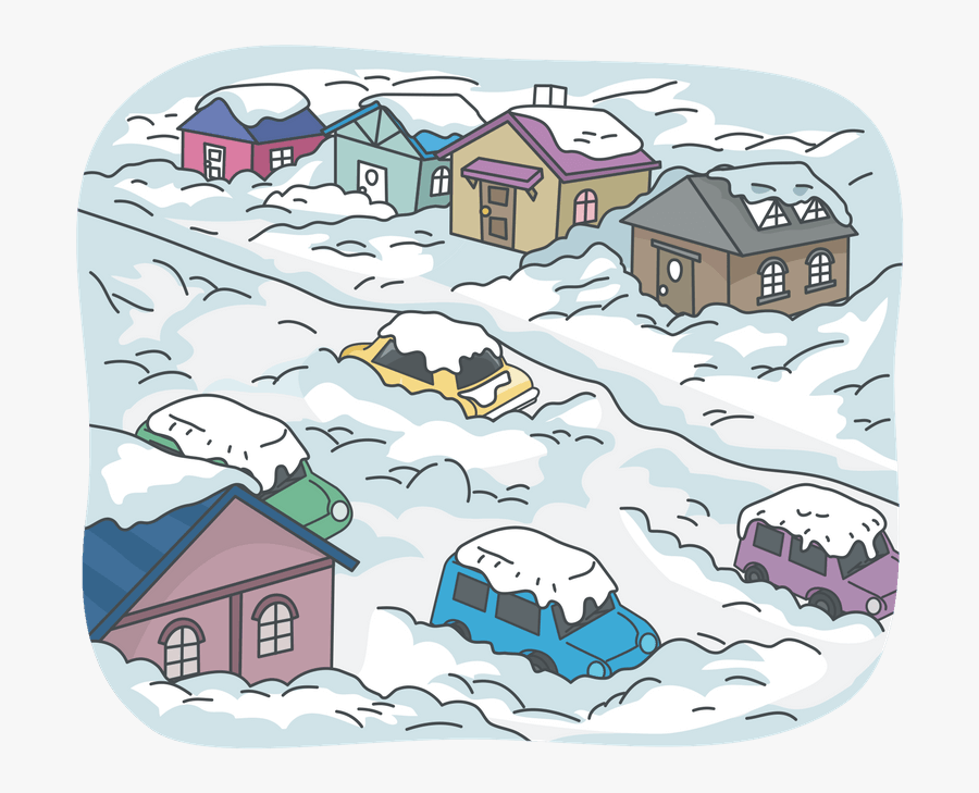 Let It Snow But Don"t Let Your Performance Go - Buried In Snow Clipart, Transparent Clipart