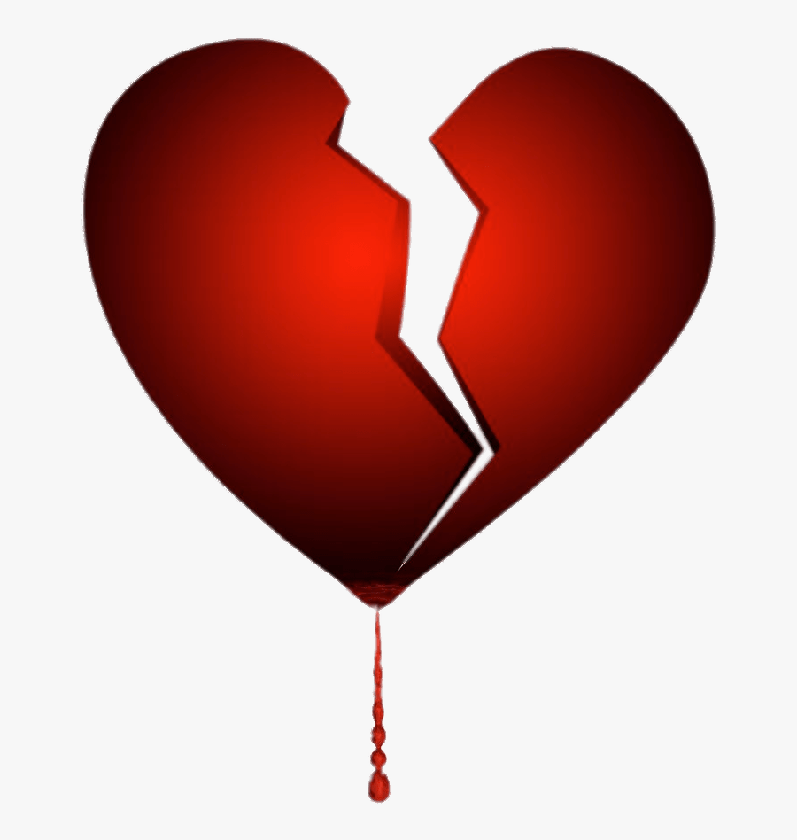 Transparent Pixel Hearts Png - Heart Broken Emoji, Transparent Clipart