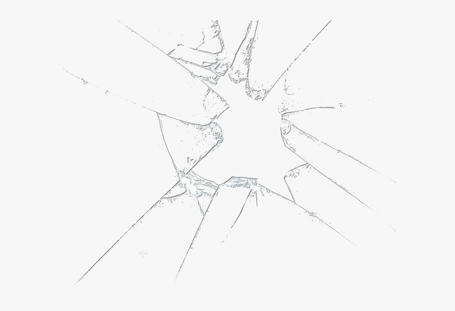 Broken Clipart Shattered Glass - Transparent Background Broken Glass, Transparent Clipart