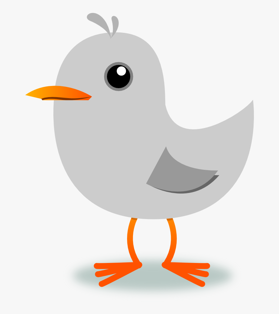 Bird Singing Clip Art - Bird Cartoon Gif Png, Transparent Clipart