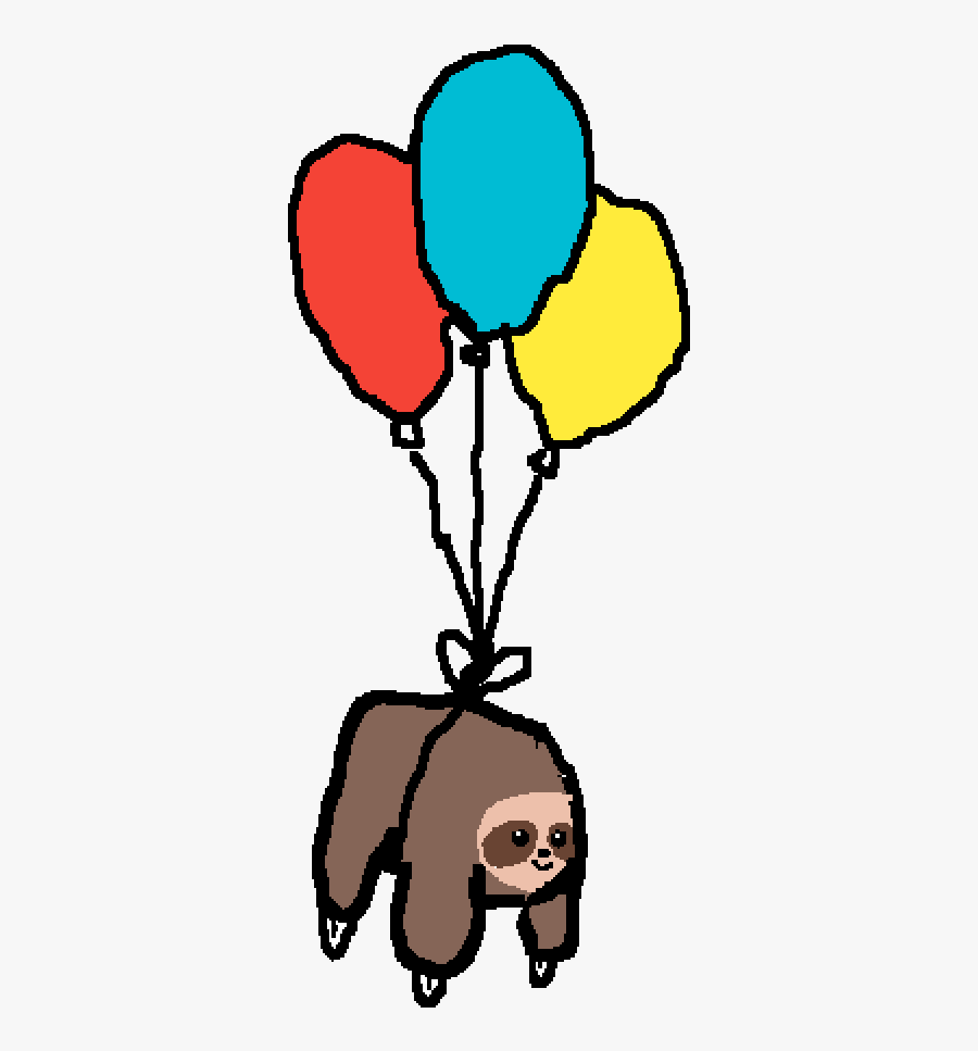 Floating Balloons Cartoon Gif, Transparent Clipart