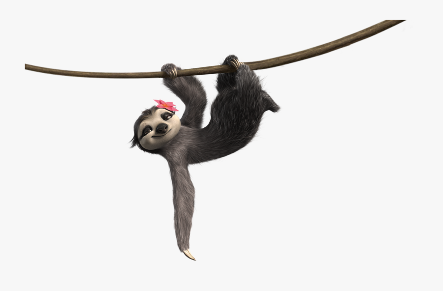 Transparent Sloth Clipart - Rio 2 Characters Png, Transparent Clipart