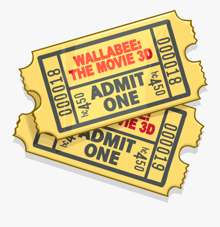 Transparent Ticket Stub Png, Transparent Clipart