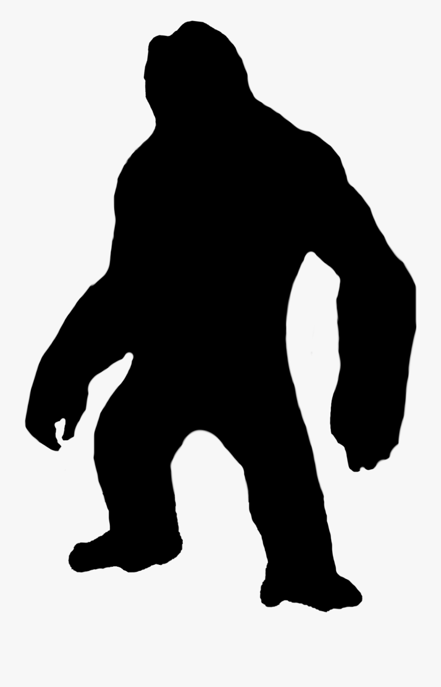 Macro King Kong Silhouette By Bradsnoopy97 - King Kong Gorilla Silhouette, Transparent Clipart