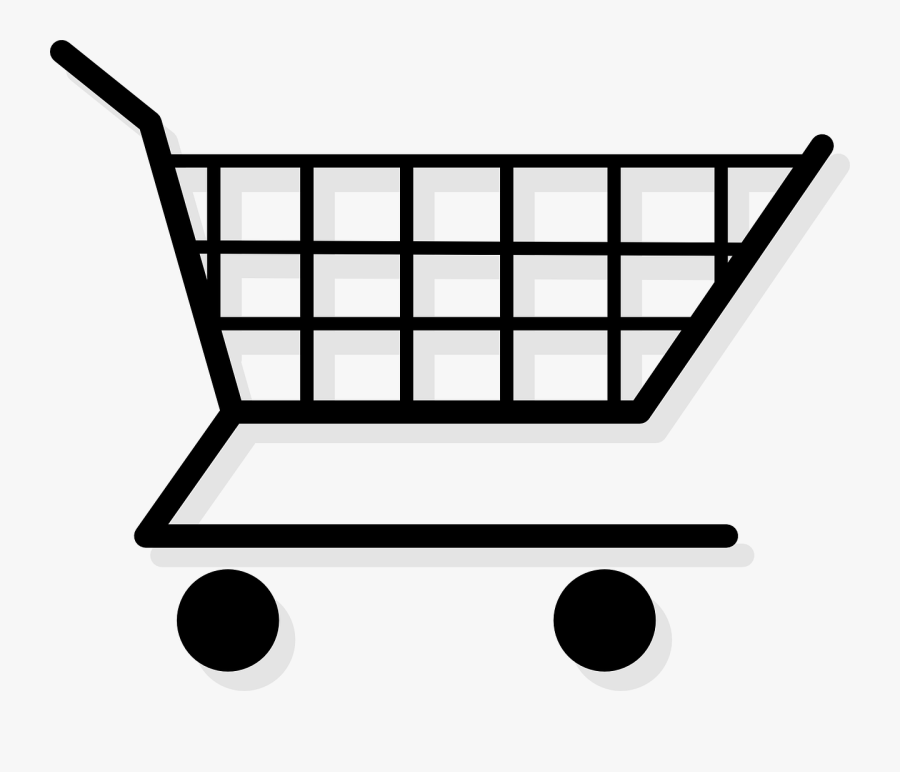 Shopping Cart Basket Free Picture - Shopping Cart, Transparent Clipart