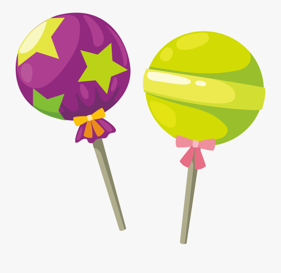 Lollipop Clipart - 2 Lollipop Images Cartoon , Free Transparent Clipart