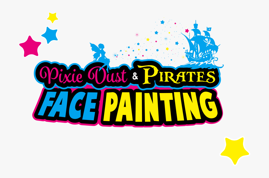 Face Painting Carlisle, Cumbria By Pixie Dust And Pirates - Face Painting Logo Png, Transparent Clipart