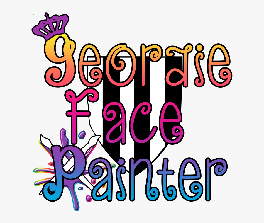 Geordie Face Painter, Transparent Clipart