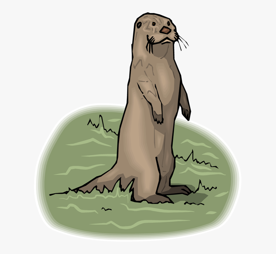 Free Otter Clipart - River Otter Animated, Transparent Clipart
