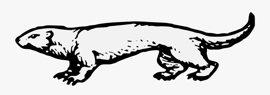 Herladic Otter, Transparent Clipart
