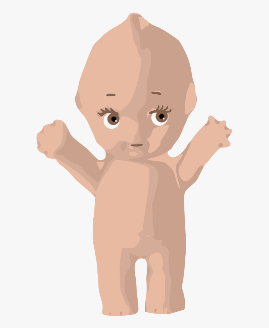 Improved Cupie Doll 2 - Kewpie Doll Clipart, Transparent Clipart