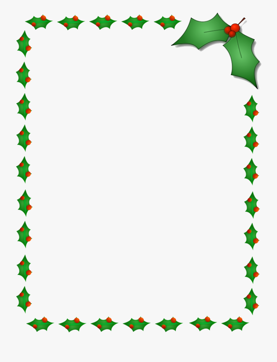 Download Christmas Border Png Photos - Christmas Clip Art Borders, Transparent Clipart