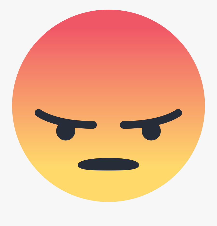 Facebook Angry Emoji Like Png - Angry Emoji Facebook Png , Free
