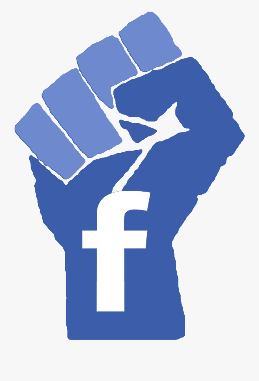 Facebook-fist - Black History Month Fist, Transparent Clipart